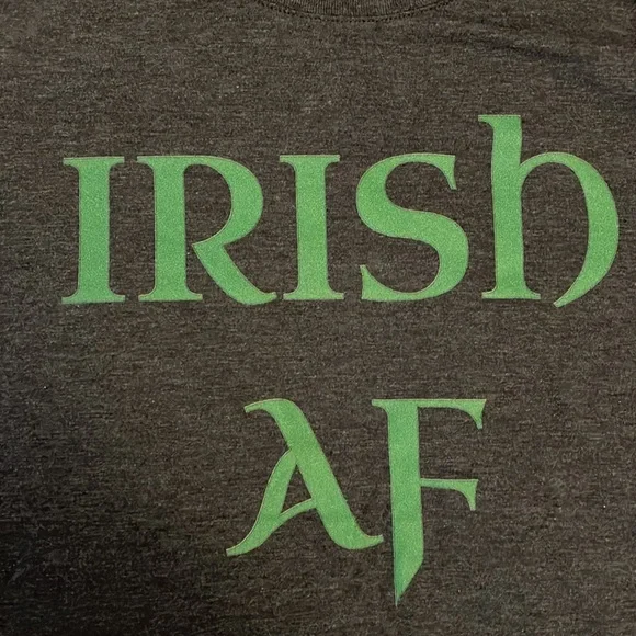 Irish AF ☘️ ST PATTYS DAY tee! - Picture 2 of 3